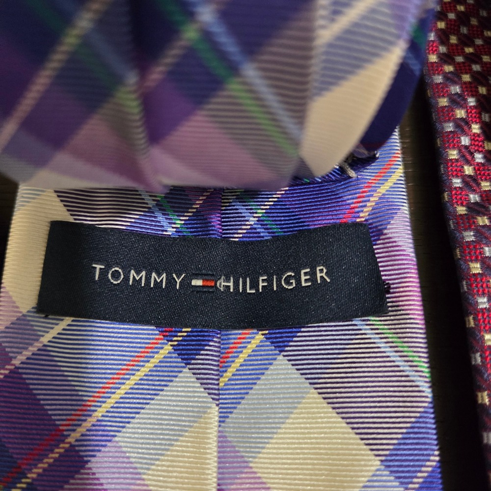 Tommy Hilfiger Neckties Lot of 3 Dress Ties Business Professional Career - Picture 8 of 14